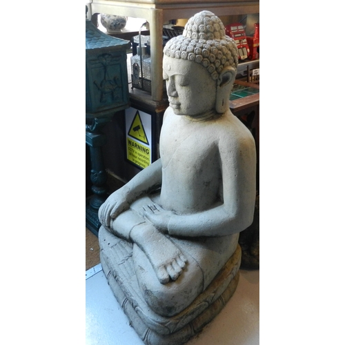 186 - Large Budha garden statue , apx 110cm height ( heavy load, over 150kg)