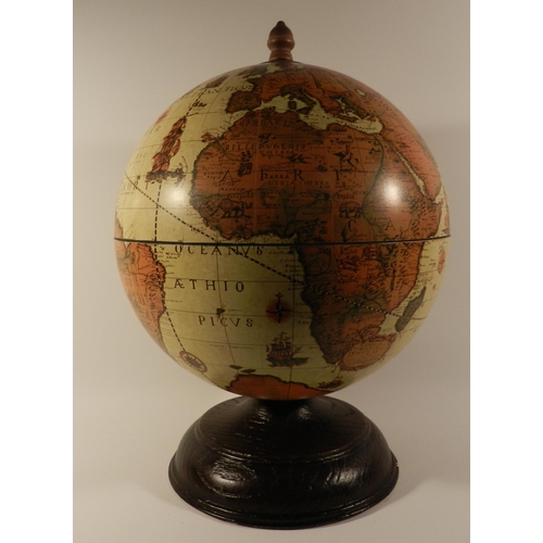 188 - Drink Globe, drink storage, bar apx 46cm height & 33cm diameter