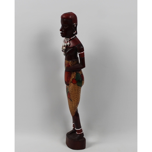 259 - African figure apx 47cm height