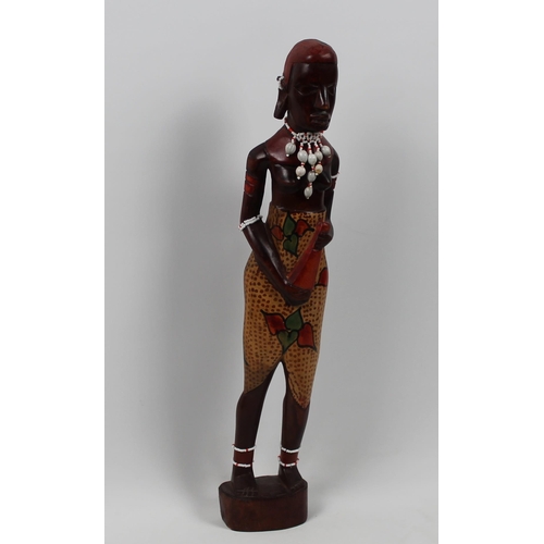 259 - African figure apx 47cm height