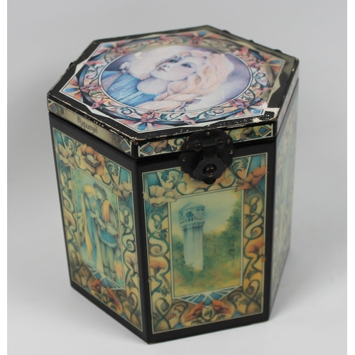 263 - Music Box, Rapunzel , perfect working condition