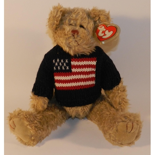 264 - Ty Beanie babies, teddy bear, USA , with tags