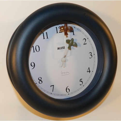 272 - Wall Clock Alessi in Perfect Condition