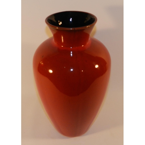 286 - Red porcelain vase 9188 No.)