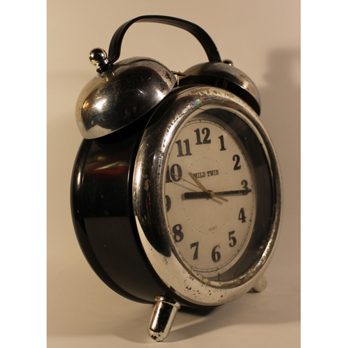 312 - Large Alarm Clock apx 38cm height