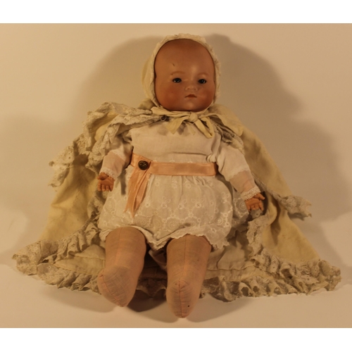 333 - German porcelain doll 341/4