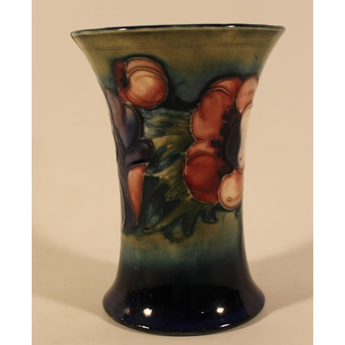 361 - Moorcroft Vase , floral pattern 