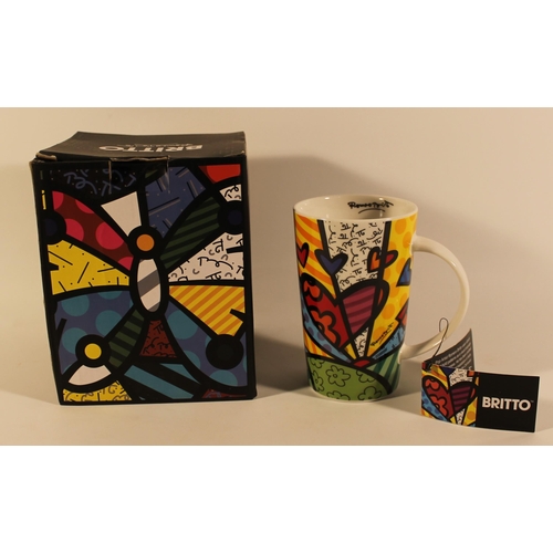 362 - Britto mug , cup, boxed