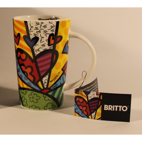 362 - Britto mug , cup, boxed