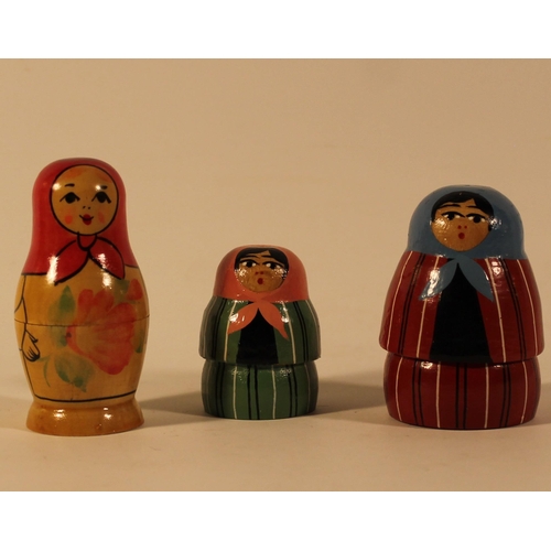 389 - Nesting Babushka , genuine USSR , rare find 