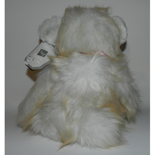 47 - Suki Teddy bear White 541 of 1000 with certificate apx 51cm height