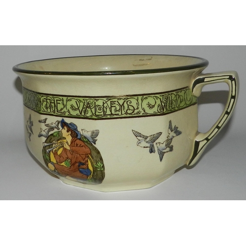 89 - Royal Dulton Chamber Pot apx 14cm height & 24.5cm diameter