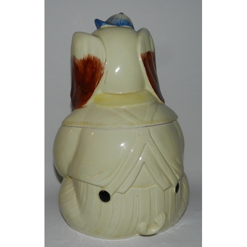 94 - Elephant cookie Jar , made in Japan, apx 31cm height