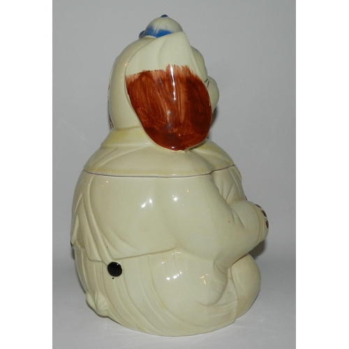 94 - Elephant cookie Jar , made in Japan, apx 31cm height