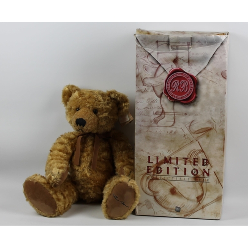 17 - Russ Berrie, Teddy Bear, Limited Edition of 5000 , 4820/5000, With Certificate, With Tags and Box, i... 