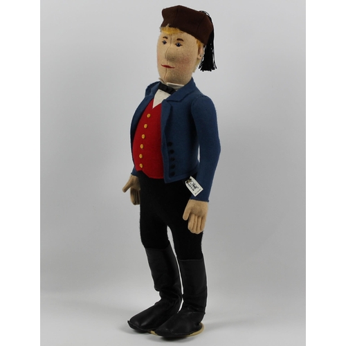 19 - Steiff, Peasant Jorg, Limited Edition Replica of 3000 Pieces, With Certificate, In Mint Condition, A... 