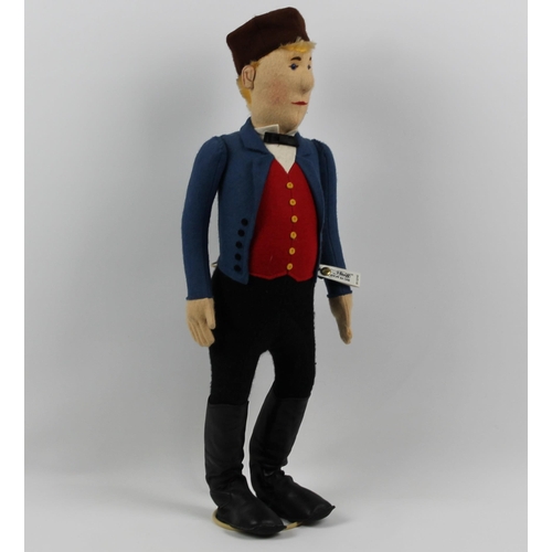 19 - Steiff, Peasant Jorg, Limited Edition Replica of 3000 Pieces, With Certificate, In Mint Condition, A... 