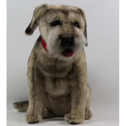 20 - Hansa, Border Terrier, Portraits of nature, Finely Handcrafted, Collectibles, With tags in Mint Cond... 