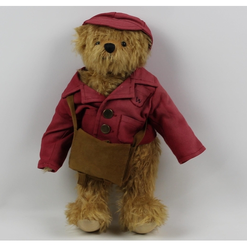 21 - William Bear, Past Times, Limited Edition With Certificate, No 312 of 500, 100% Mohair, Made in Wale... 