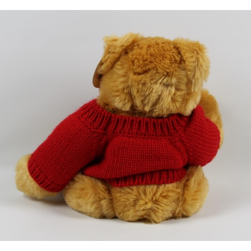 24 - Sweater Bear, Union Jack, Simply Soft Collection, With Tags in Perfect Condition, Appx 26cm ( 10.5 i... 