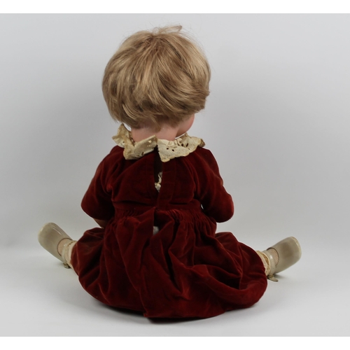 36 - Vintage German Porcelain Doll, Blinking Eyes,  Perfect Condition, Armand Marseille, 995 A. 10. M. ,A... 