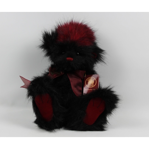 37 - Charlie Bears, Red Liquorice,  With Tags, Mint Condition, Appx 41cm ( 16 inches )