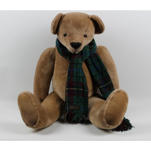 44 - Ronnie Hek, Border Bruins, Scottish Teddy Bear, Good Condition, Appx 72cm ( 28.5 inches )