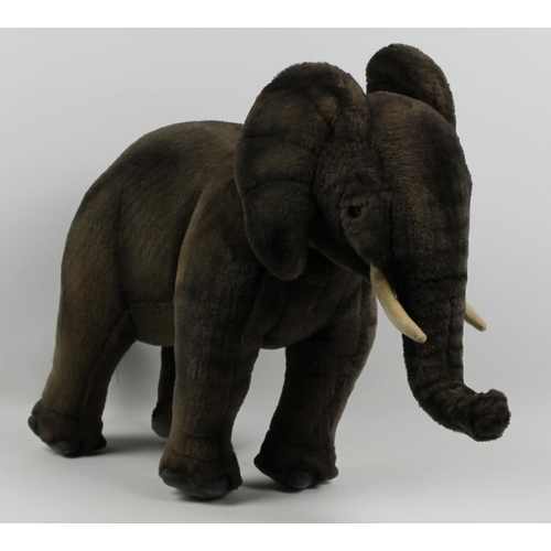 45 - Hansa, Grey African Elephant, With Tags, Mint Condition, Appx 48cm ( 19 inches )