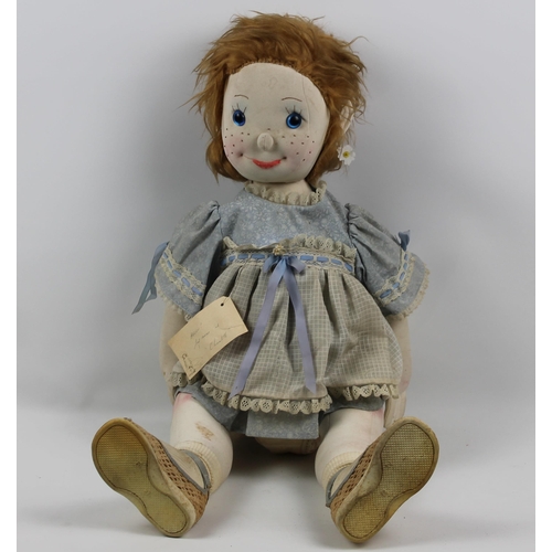 52 - Chantelle Hand Made Doll, With Tags, Fair Condition, Appx 68cm ( 27 inches )