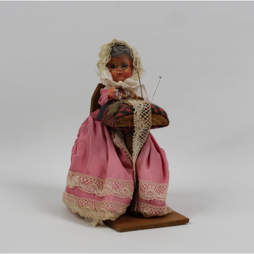 67 - Vintage Grandma Doll, Mint Condition, Appx 12cm ( 5 inches )