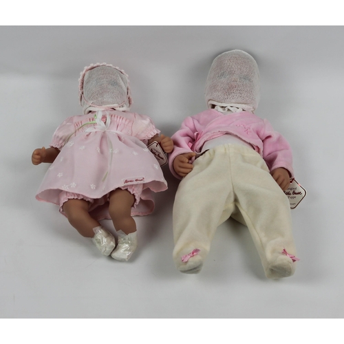 83 - Kathe Kruse Puppe, Two Germany Dolls, Mint Condition, With Tags, Dolls Appx 31cm ( 12 Inches )