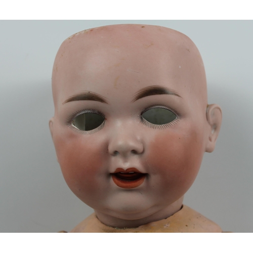 90 - Large Vintage A.M. Germany Doll, Appx 55cm (21.5 Inches )