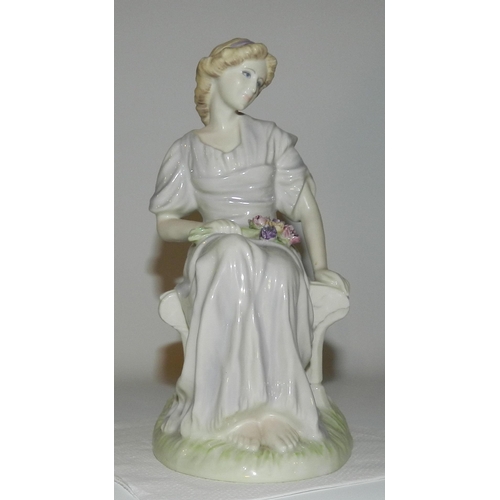 102 - Two Wedgewood Statues, Appx 12 Inches