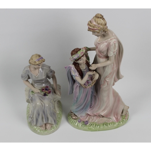 102 - Two Wedgewood Statues, Appx 12 Inches