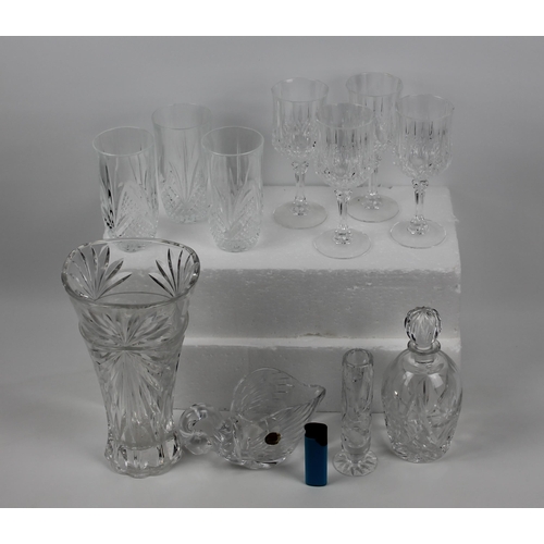 106 - Set of Crystal Glasses etc. Mint Condition