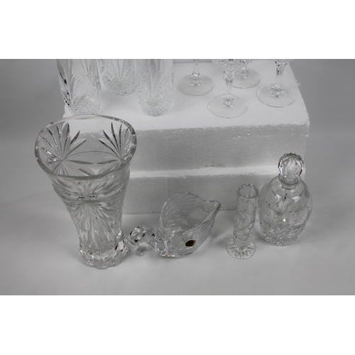 106 - Set of Crystal Glasses etc. Mint Condition