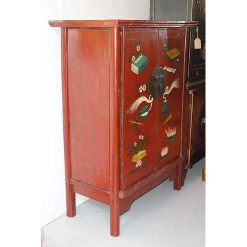 122 - Large Chinese Buffet Unit apx 136cm height, 100x54cm