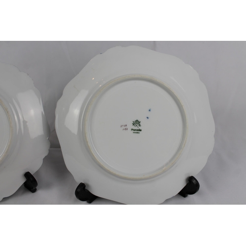 211 - Antique Rosenthal Pensee Plates, Size is 8.5'' Inches in Diameter