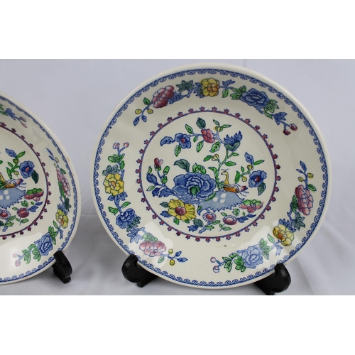 215 - Two Vintage Masons Regency Porcelain Bowls, Mint Condition, Size is 7.5'' Diameter