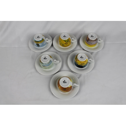 254 - Thun Czech Republic Pottery Coffee Set in Mint Condition