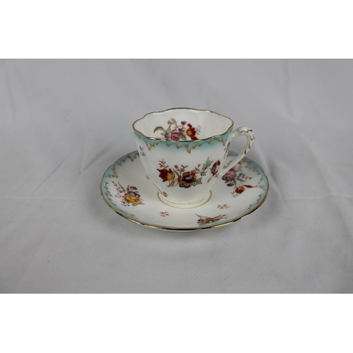 256 - Rostrand Sweden Vintage Porcelain Tea Cup, Mint Contidion.