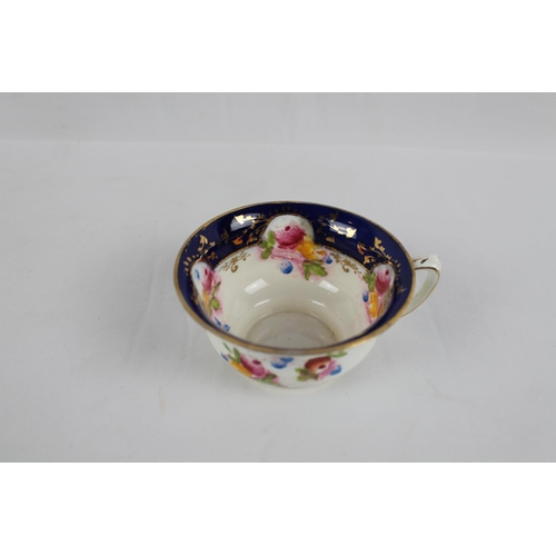 258 - Vintage English Bone China Tea Cup, Floral Pattern, Saucer size is 5 1/2'' Inches diameter