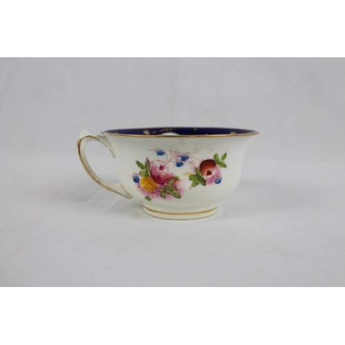 258 - Vintage English Bone China Tea Cup, Floral Pattern, Saucer size is 5 1/2'' Inches diameter