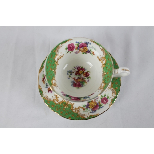 275 - Paragon Fine Bone China, by Appointment Her Majesty The Queen, Teacup and Saucer , Saucer is 5 1/2''... 