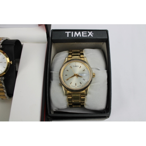 289 - Three watches in a box, Timex, Seksy, Pulsar