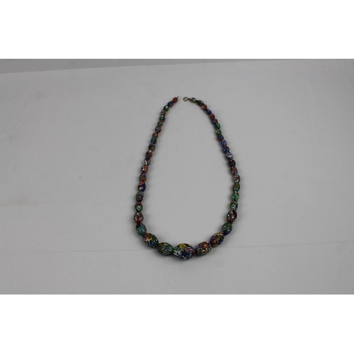 293 - Vintage Art Deco Murano Necklace 26'' inches (66cm)