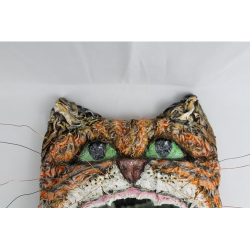 301 - Hand Made Cat Mirror 11'' x 13 1/2 '' inches