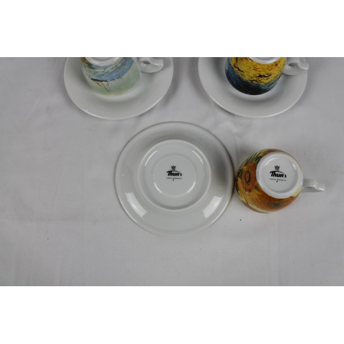 428 - Thun Czech Republic Pottery Coffee Set in Mint Condition