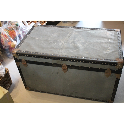 6 - Large Aluminium Trunk , Chest