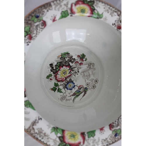 17 - 1870's Palestine Hanley Chamber Pot, diameter is 11'' inches ( 28cm )